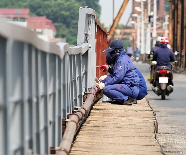 “Khoác áo mới” cho cầu Long Biên - Anh 4