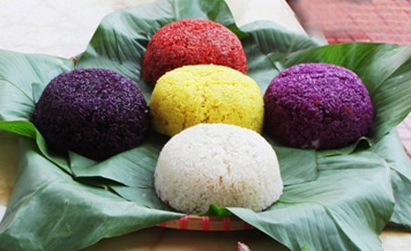 Xôi tím- món quà dẻo thơm ngon nức tiếng vùng núi phía Bắc - Anh 2