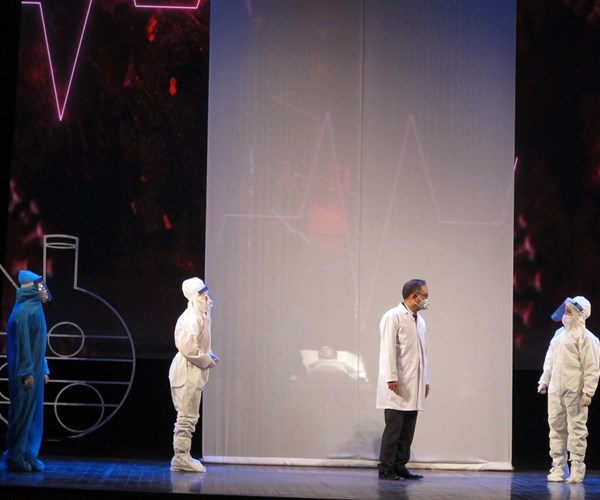 Trao Giải thưởng cho các tác phẩm nghệ thuật về phòng, chống COVID-19 - Anh 5