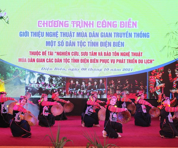 Bao ton nghe thuat mua dan gian cac dan toc Dien Bien gan voi phat trien du lich - Anh 3