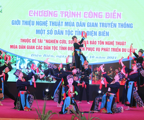 Bao ton nghe thuat mua dan gian cac dan toc Dien Bien gan voi phat trien du lich - Anh 4