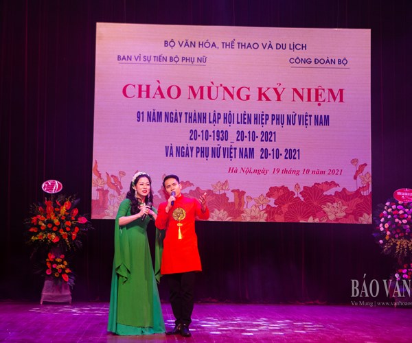 Bộ VHTTDL tổ chức kỷ niệm 91 năm ngày thành lập Hội Liên hiệp Phụ nữ Việt Nam - Anh 4