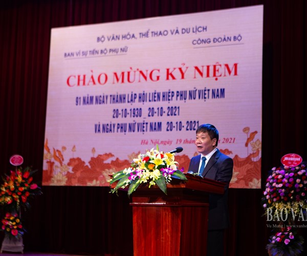 Bộ VHTTDL tổ chức kỷ niệm 91 năm ngày thành lập Hội Liên hiệp Phụ nữ Việt Nam - Anh 6