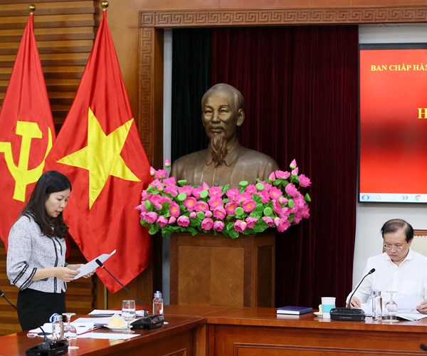 Hội nghị lần thứ 6 Ban chấp hành Đảng bộ Bộ VHTTDL - Anh 4