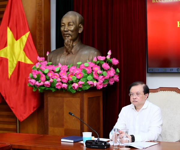 Hội nghị lần thứ 6 Ban chấp hành Đảng bộ Bộ VHTTDL - Anh 3