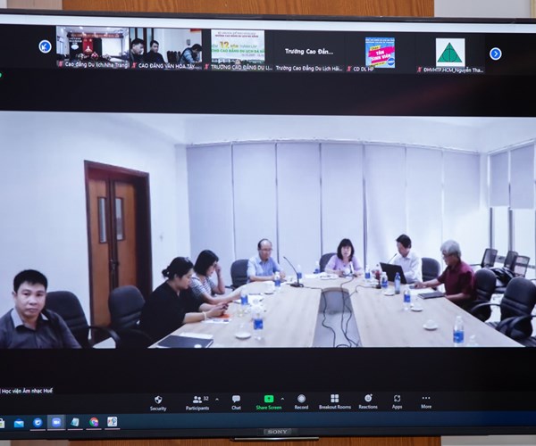 Hội thảo Tuyển sinh và đào tạo lĩnh vực Văn hóa nghệ thuật, Thể dục thể thao và Du lịch - Anh 3