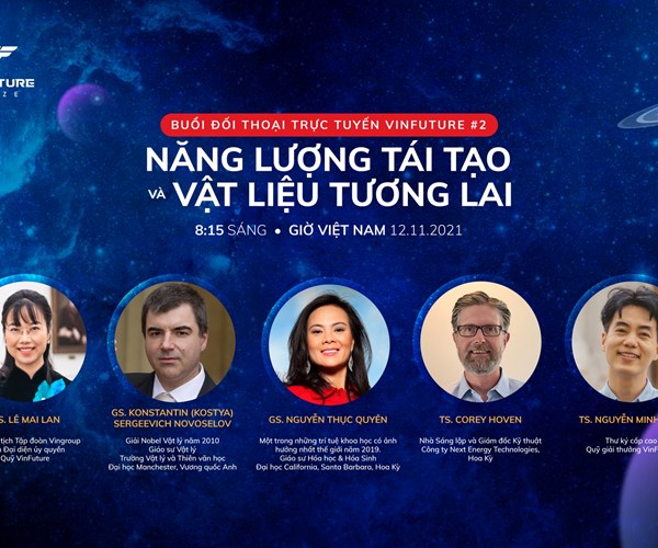 Quỹ VinFuture tổ chức đối thoại  “Năng lượng tái tạo và vật liệu tương lai” cùng giáo sư đạt giải Nobel - Anh 3