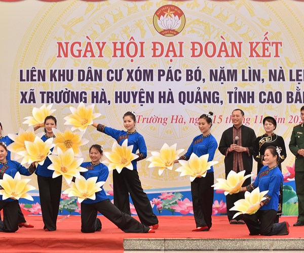 Thu tuong du Ngay hoi Dai doan ket toan dan toc tai Khu Di tich Pac Bo - Anh 13