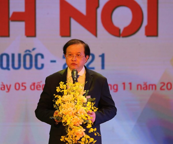 Bế mạc “Liên hoan Kịch nói toàn quốc 2021”: Trao giải cho những tác phẩm và nghệ sĩ xứng đáng - Anh 1