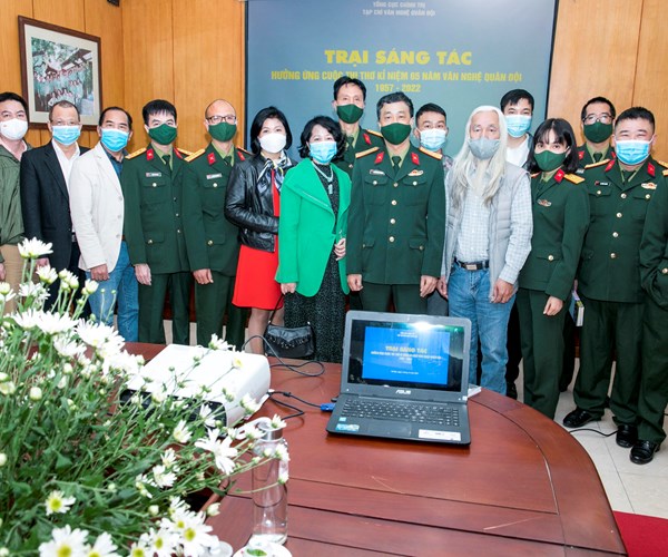 Tạp chí Văn nghệ Quân đội khai mạc trại sáng tác văn học năm 2021 - Anh 1