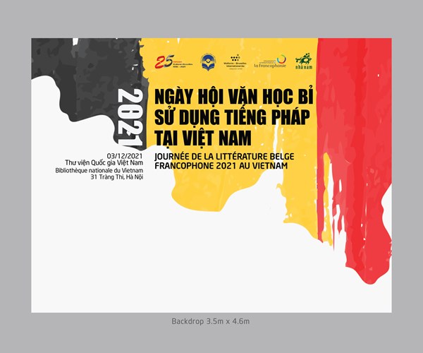 Ngày hội văn học Bỉ sử dụng tiếng Pháp 2021 tại Việt Nam - Anh 1