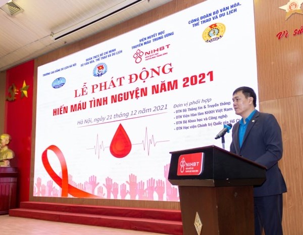 Bộ VHTTDL tổ chức phát động hiến máu tình nguyện - Anh 2