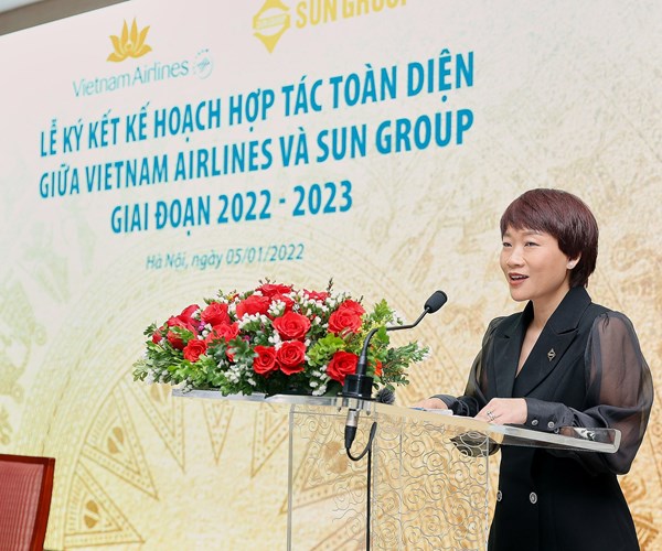 Tap doan Sun Group va Vietnam Airlines mo rong hop tac chien luoc giai doan 2022-2023 - Anh 1