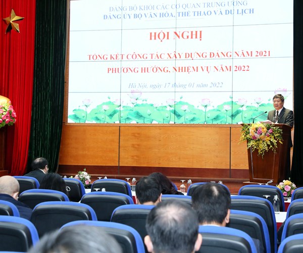 Đảng ủy Bộ VHTTDL: Nâng cao chất lượng tổ chức cơ sở đảng và đội ngũ đảng viên - Anh 3