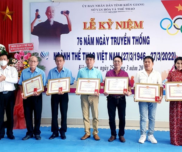 Kiên Giang kỷ niệm 76 năm Ngày truyền thống ngành Thể thao Việt Nam - Anh 1