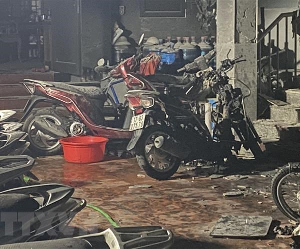 Hà Nội: Bắt giữ nghi phạm phóng hỏa nhà trọ làm 6 người thương vong - Anh 1