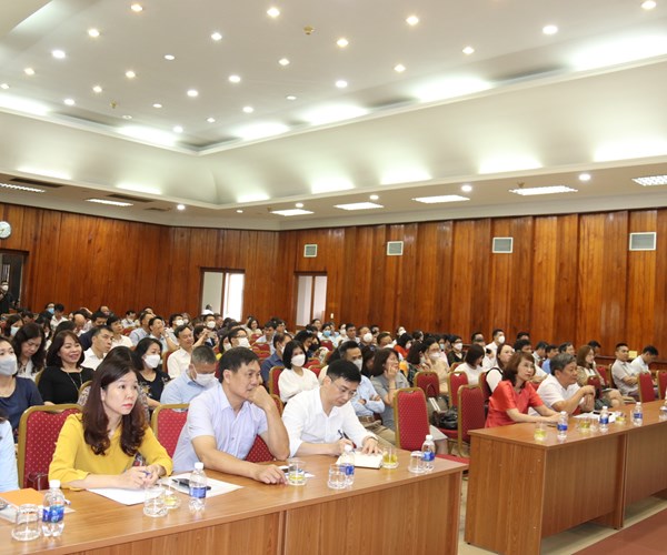 Tập huấn công tác Đại hội và chỉ đạo Đại hội điểm của Đảng ủy Bộ VHTTDL - Anh 1