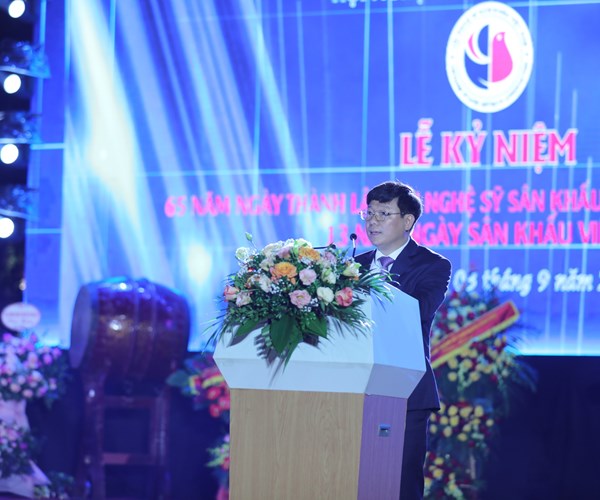 Kỷ niệm 65 năm thành lập Hội Nghệ sĩ Sân khấu Việt Nam - Anh 3