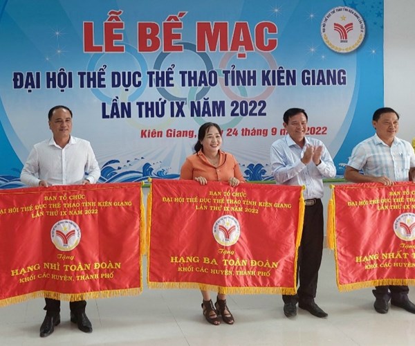 Bế mạc Đại hội TDTT Kiên Giang lần thứ IX năm 2022 - Anh 1