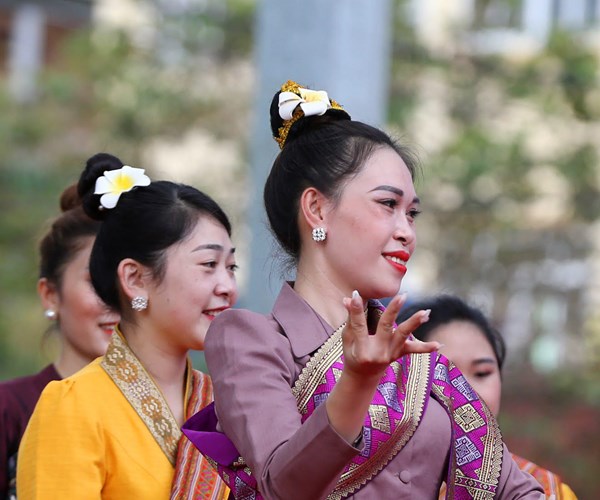 Đoàn đại biểu Việt Nam – Lào dâng hương hoa tưởng niệm các Anh hùng liệt sĩ - Anh 18