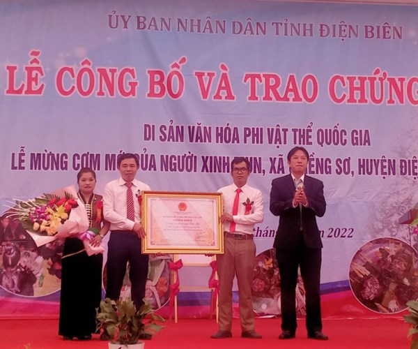 Lễ mừng cơm mới của người Xinh Mun là Di sản Văn hóa phi vật thể Quốc gia - Anh 1