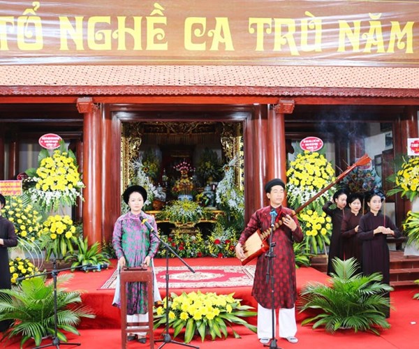 Tôn vinh di sản nghệ thuật Ca trù ở Thủy Nguyên, Hải Phòng - Anh 1