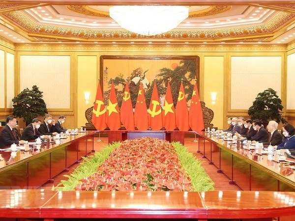 Truyền thông Trung Quốc đưa tin đậm nét về hoạt động của Tổng Bí thư - Anh 1