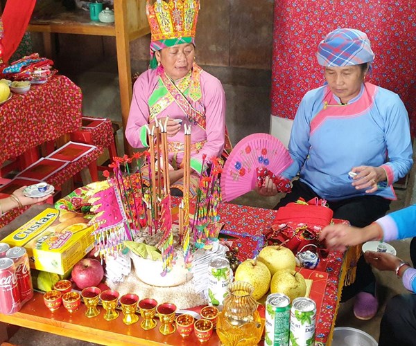 Độc đáo Tết cơm mới của dân tộc Giáy ở Tả Van, Sa Pa - Anh 6