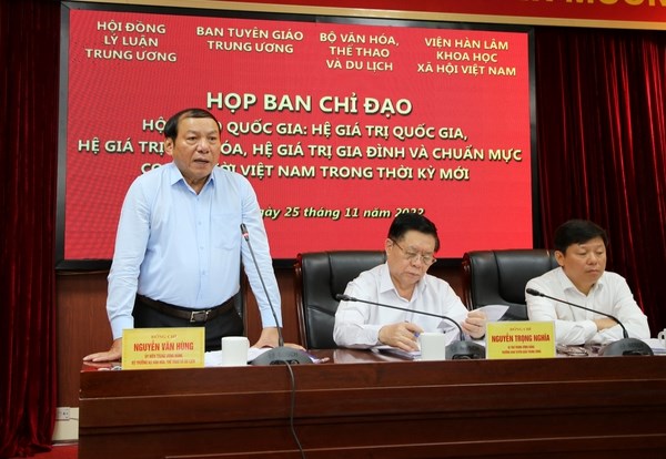 Hội thảo quốc gia về hệ giá trị Việt Nam trong thời kỳ mới: Làm sâu sắc hơn quan điểm của Đảng, của Chủ tịch Hồ Chí Minh về văn hóa - Anh 2