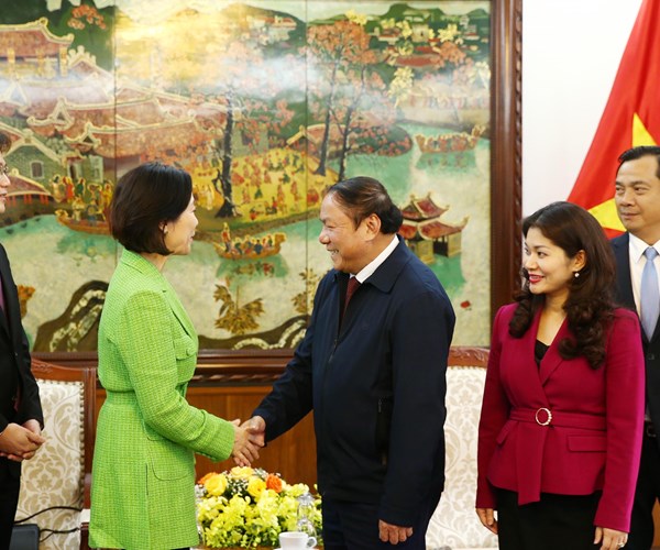 Việt Nam - Hàn Quốc: Tăng cường hợp tác văn hoá, thể thao và du lịch - Anh 1