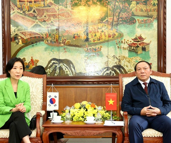 Việt Nam - Hàn Quốc: Tăng cường hợp tác văn hoá, thể thao và du lịch - Anh 2