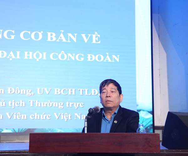 Công đoàn Bộ VHTTDL: Tuyên truyền, phổ biến pháp luật và triển khai công tác quy hoạch cán bộ công đoàn - Anh 3