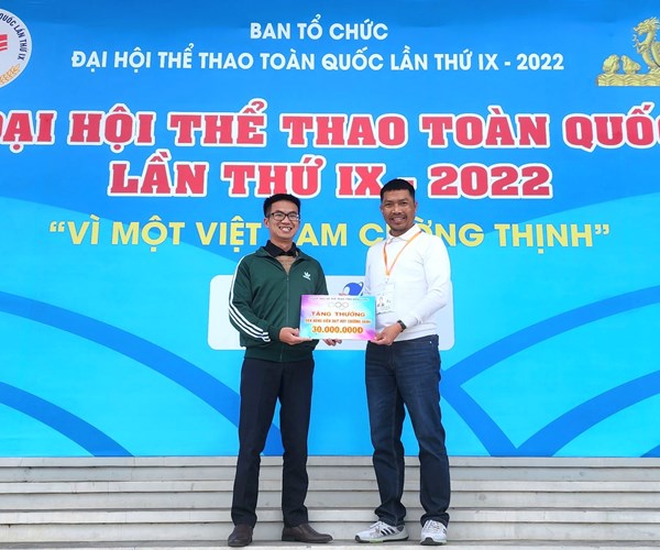 Kiên Giang thưởng nóng 30 triệu đồng cho VĐV đạt  HCV - Anh 1
