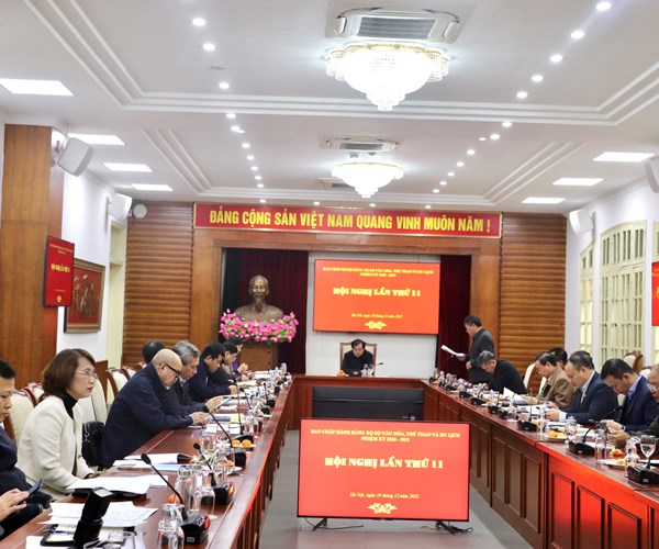 Đảng bộ Bộ VHTTDL: Tăng cường công tác kiểm tra, giám sát với tổ chức đảng và đảng viên - Anh 1