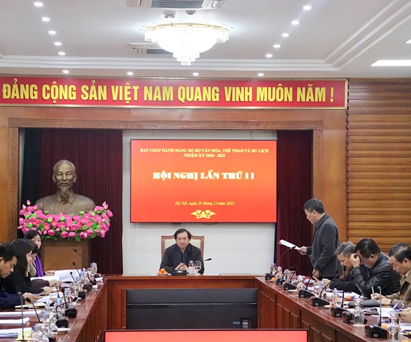 Đảng bộ Bộ VHTTDL: Tăng cường công tác kiểm tra, giám sát với tổ chức đảng và đảng viên - Anh 3