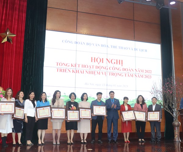 Công đoàn Bộ VHTTDL: Thực hiện thắng lợi sự nghiệp 