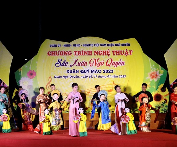 Múa rối nghệ thuật đón Xuân Quý Mão 2023 - Anh 1