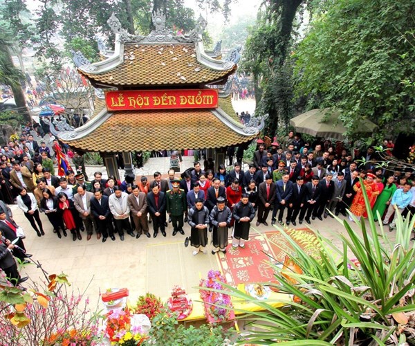 Đầu Xuân về Phú Lương trẩy hội đền Đuổm - Anh 1