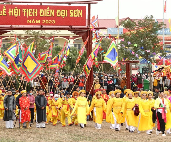 Le hoi Tich dien Doi Son 2023- net dep van hoa huong ve nguon coi - Anh 1