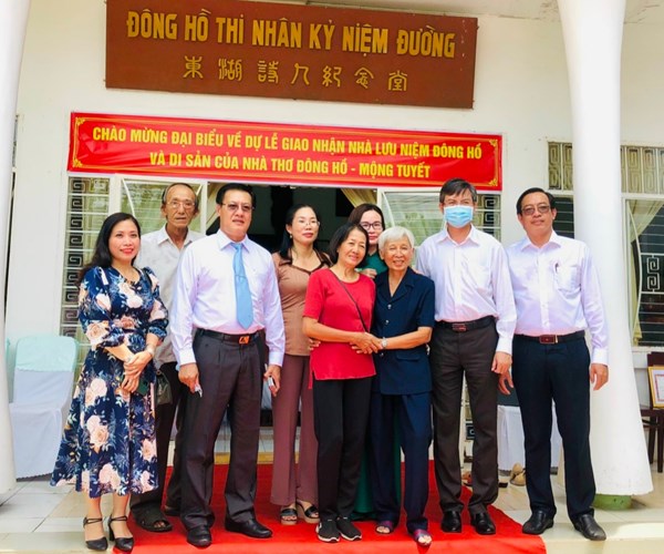 Kiên Giang xếp hạng di tích cấp tỉnh cho Nhà lưu niệm Đông Hồ - Anh 1