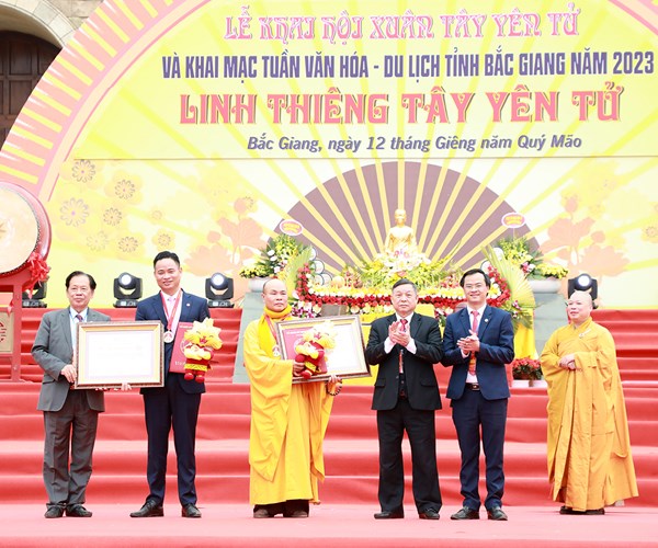 Bắc Giang khai hội Xuân Tây Yên Tử năm 2023 - Anh 6