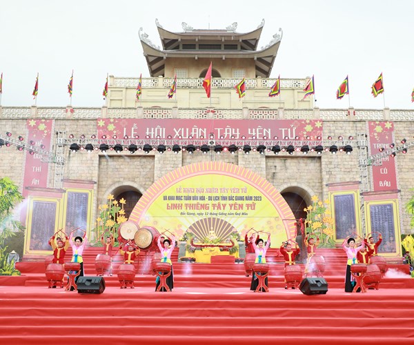 Bắc Giang khai hội Xuân Tây Yên Tử năm 2023 - Anh 1