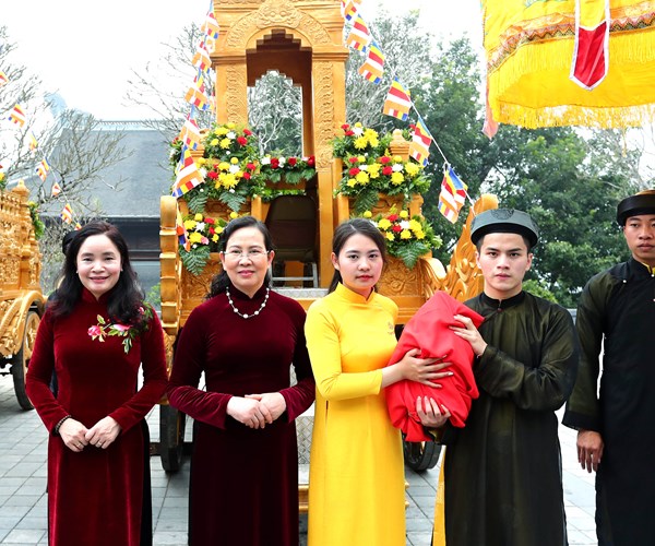 Doc dao Le ruoc nuoc hoi Xuan Tam Chuc - Anh 14