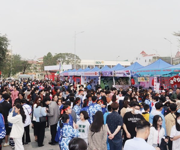 Sổi nổi “Ngày hội văn hóa Nhật Bản” tại Hải Phòng - Anh 1