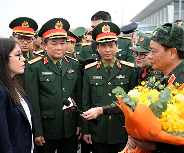Lực lượng cứu hộ QĐND Việt Nam từ Thổ Nhĩ Kỳ về nước an toàn - Anh 1