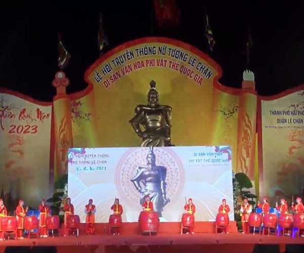 Lễ hội truyền thống Nữ tướng Lê Chân năm 2023 - Anh 2