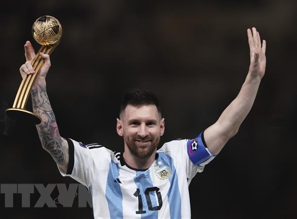 Lionel Messi giành giải 