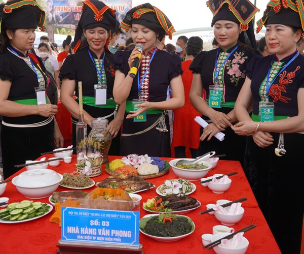 Ấn tượng Hội thi ẩm thực “Hương sắc Điện Biên