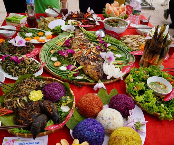 Ấn tượng Hội thi ẩm thực “Hương sắc Điện Biên