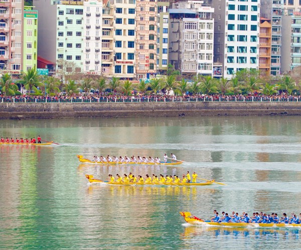 Giải đua thuyền rồng Cát Hải tranh Cúp Báo Hải Phòng 2023 - Anh 2